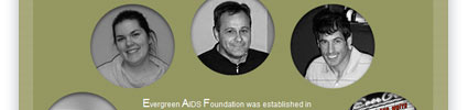 Evergreen AIDS Foundation Design Sample